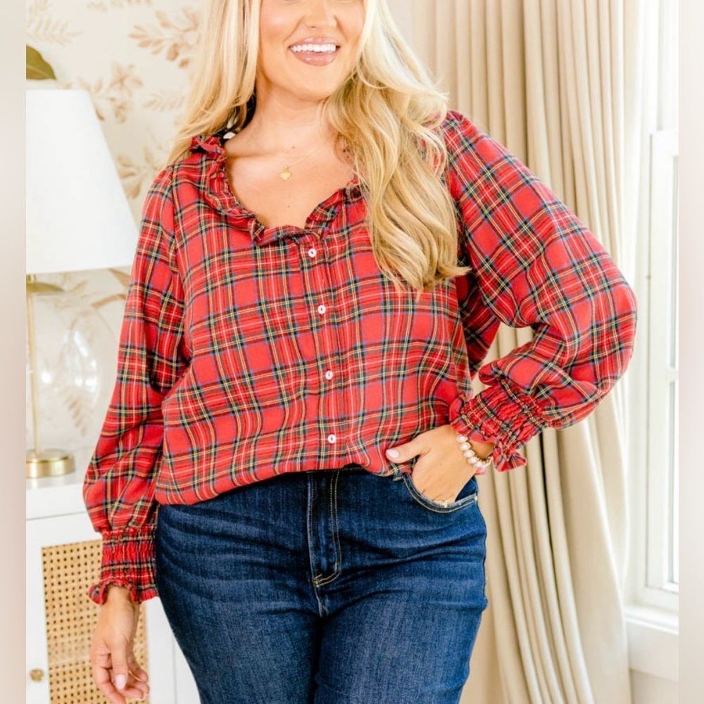 Chic Soul Time Moves On Top Red 3X NWT